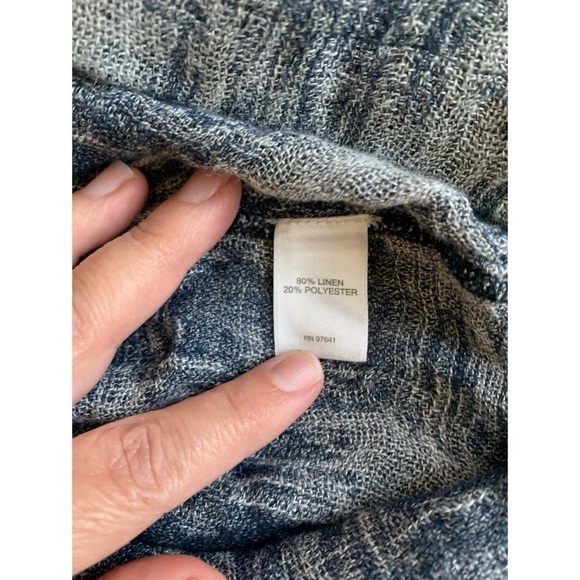 J Jill Purejill Linen Blend Petite Small - Picture 4 of 4